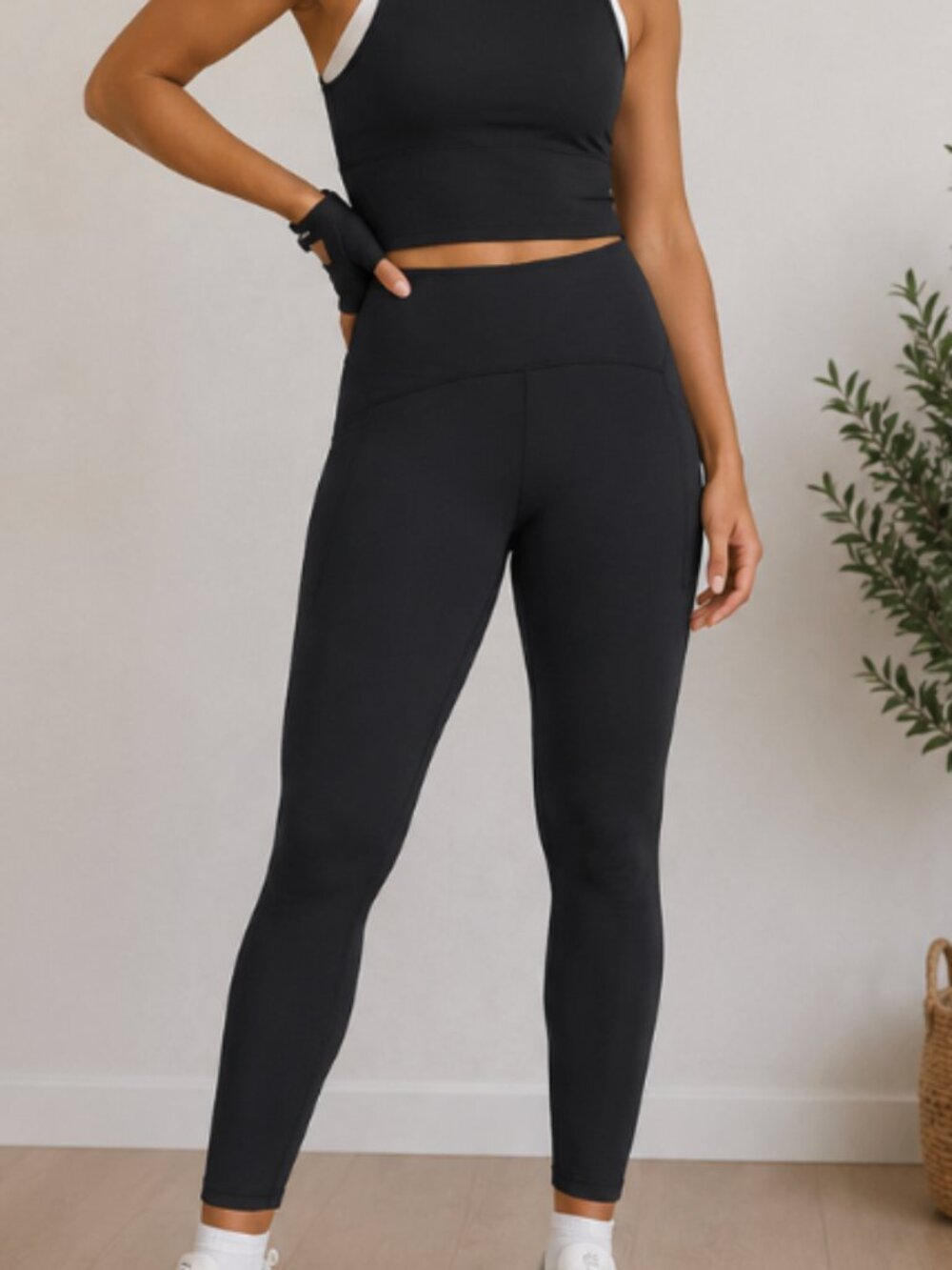 Lululemon Power Thru High-Rise Tight 25" Leggings | Black | Size 4